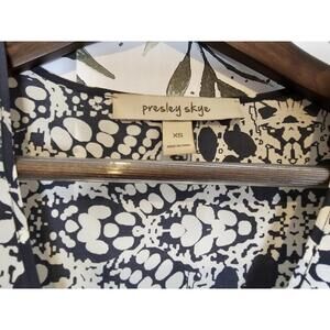 Presley Skye Dress Black Womens XS Light Soft